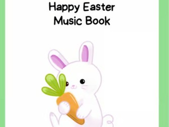 Happy Easter Music Worksheets