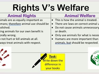 Use and abuse of animals (& food) part 1