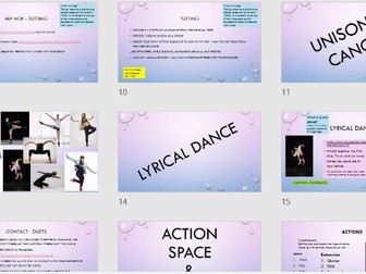 KS3 Dance lessons SOW cover non specialist video links lesson plans resources hip hop lyrical street