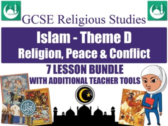 GCSE Islam - Religion, Peace & Conflict (7 Lessons)