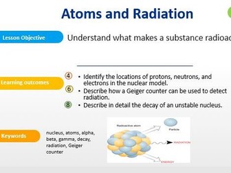 P7.1 Atoms and Radiation