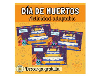 El Día de muertos. Day of the Dead. Conjugación verbos Vocabulario. Tenses Vocabulary