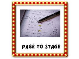 Script Writing Scheme of Work