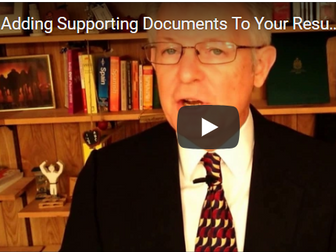 Adding Supporting Documents To Your Resume While Applying Here's How
