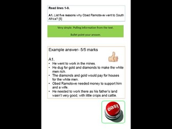 Eduqas English Language component 1 revision booklet