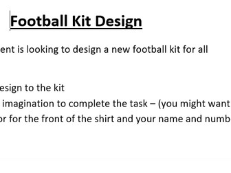 PE cover lesson - design a kit