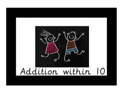 Addition within 10 Bundle