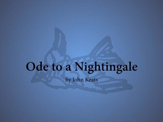 Ode to a Nightingale: Annotated
