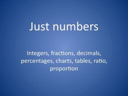 GCSE maths revision for Foundation Tier - numbers and arithmetic