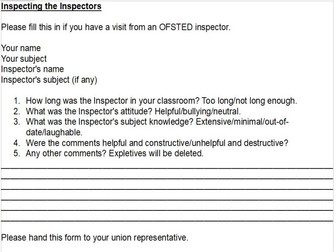 Inspecting the Inspectors