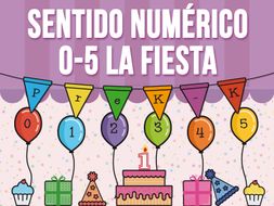 Sentido Numérico 0 - 5 - La Fiesta