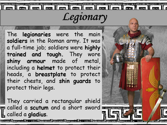 Ancient Rome - Roman Army - Lesson 5 - KS2