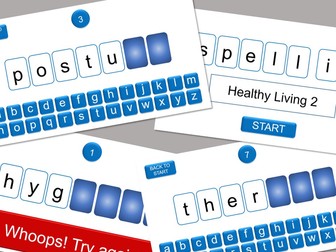 Spell It: Healthy Living