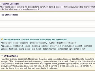 Year 5 and 6 Writing Scheme - 5 lessons