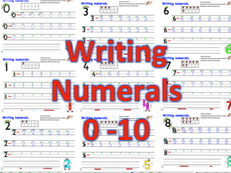 Writing Numerals 0-10