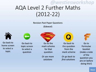 AQA Level 2 Further Maths Revision