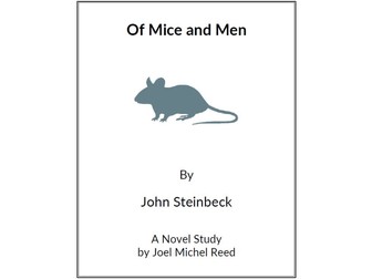 Of Mice and Men * (Reed Novel Studies)
