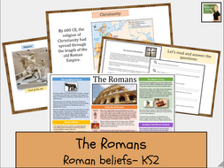 History- The Romans- Roman Beliefs- Gods  Goddesses And Christianity By 