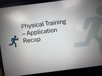 Principles of Training