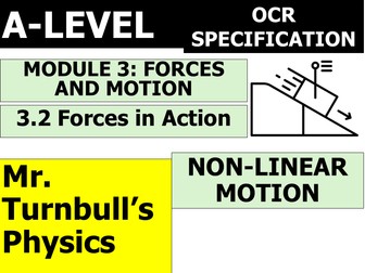 Non-Linear Motion (OCR A-Level Physics)