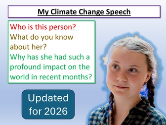 Greta Thunberg Climate Change Speech