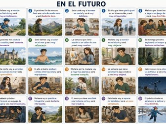 Spanish GCSE tenses revision for listening, reading, writing exams