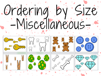 Ordering by Size (Miscellaneous)