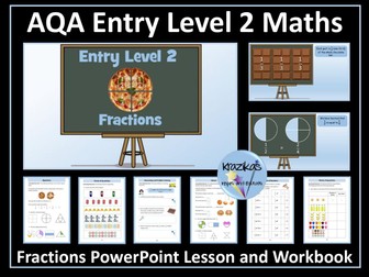 AQA Entry Level 2 Maths - Fractions
