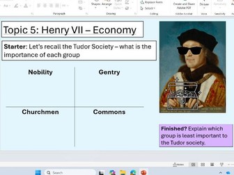 Henry VII - Economy