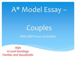 Romeo And Juliet Essay Thesis A Model Essay On Division Of Labour With How To Make A Good Thesis Statement For An Essay also What Is An Essay Thesis Aqa A Level Sociology Couples A Model Essay On Division Of Computer Science Essays