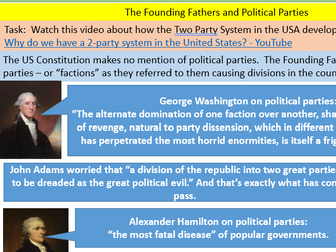 Two Party System in the USA - Dominance of Republican and Democratic Party