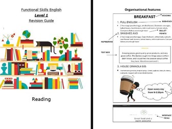 Functional Skills English Level 1 Revision Guide (Reading)