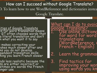 How can I succeed without Google Translate?