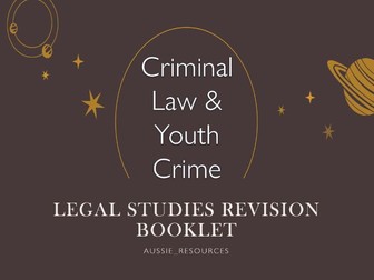 Legal Studies - Criminal Law – Revision Sheet