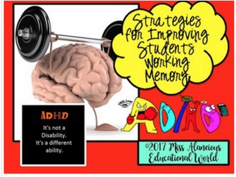 Professional Development Training: Memory Techniques for ADHD Students