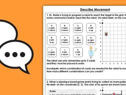 year 4 describe movement summer block 6 maths discussion