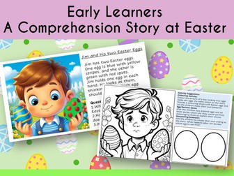 EYFS Reading Comprehension at Easter Time