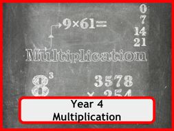 Multiplication Worksheets for Year 4