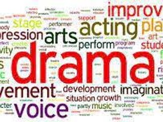 Drama terminology for years 9-11