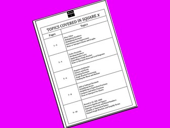 FREE FOUNDATION MATHS LESSON STARTER QUESTION BOOKLET