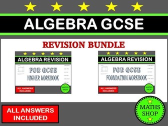 Algebra Revision Bundle