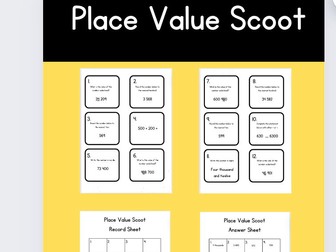 Place Value Scoot