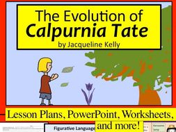 The Evolution of Calpurnia Tate Unit w/ 12 lesson plans, PPT, and MORE!