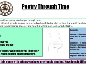 Poetry Through Time