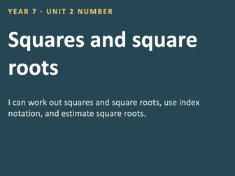 Squares and Roots
