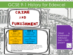 Edexcel GCSE 9-1 History Crime and Punishment c1000-c1700
