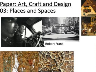 AQA Component 2 - Artists, Designers and Crafts