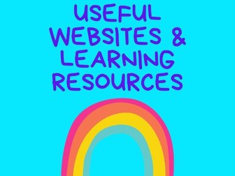 Useful Website / Resource List - Remote Learning