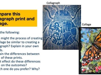 Insect printmaking schema