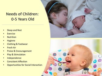 Child Development - T2 - Physical and Emotional needs - Foundation Course